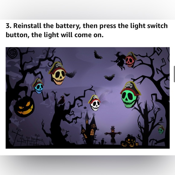 Glowing Pirate Dog Costume Halloween - Picture 9 of 11